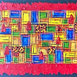 Mosaïque de Personnes - École Kenyane