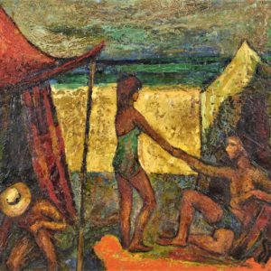 Scène de Plage - Henry Maurice D'Anty
