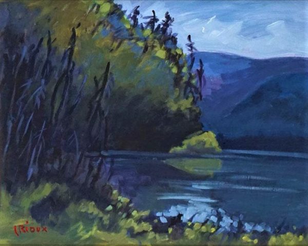 Lakeside Landscape - I. Rioux