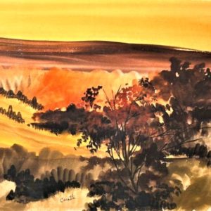 Paysage - Claude Carette