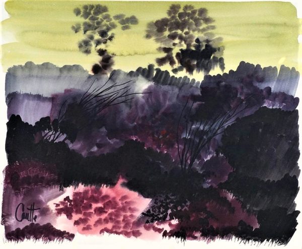 Paysage - Claude Carette