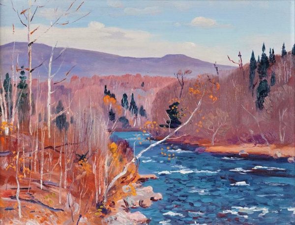 Winter Landscape - Canadian School