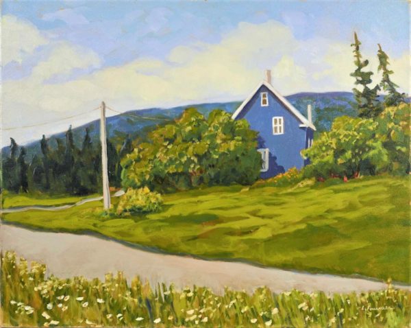 La Maison Bleue - Liliane Fournier