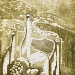 Lise Drolet Frigon - Nature Morte au Deux Cerises