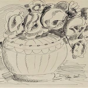 Still Life with Flowerpot - Roger Cavalli