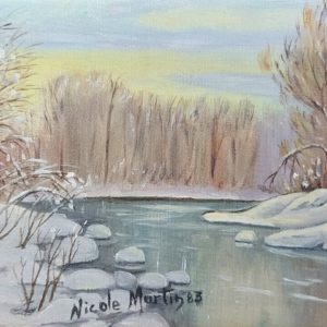 Paysage d'Hiver - Nicole Martin