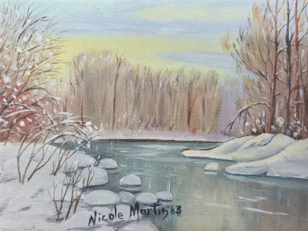Paysage d'Hiver - Nicole Martin