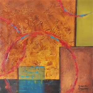 Abstrait - Louise Gagnon