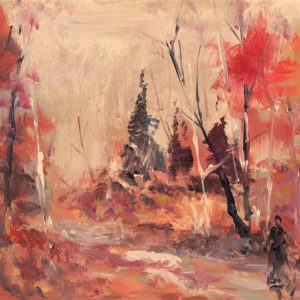 Autumn Stroll - Canadian School