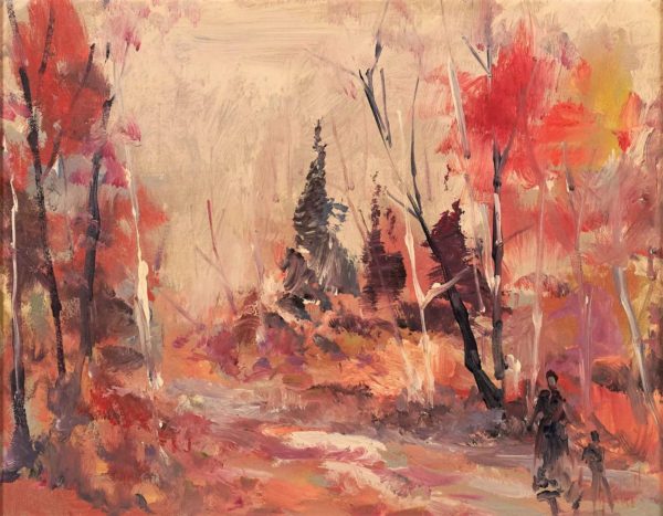 Autumn Stroll - Canadian School