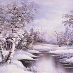 Paysage d'Hiver - Paquette