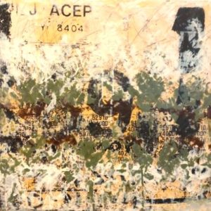 Encaustique Collage - David Brown