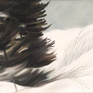 Paysage L'Hiver - Claude Carette