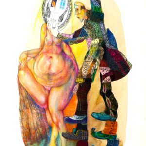 Personnage Surrealiste - David Meshulam