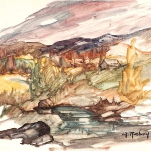 Paysage - Gaston Rebry