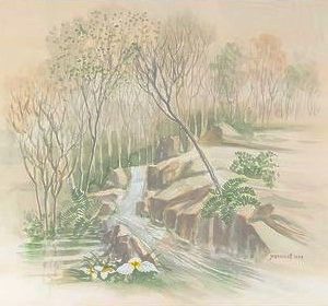 Paysage au Printemps - Massicot
