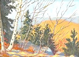 Late Fall in the Mountains - Kenneth Holmden
