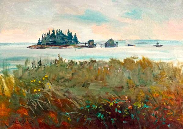 Grassy Ledge, Jericho Bay, Deer Isle, Maine - Bruce Le Dain