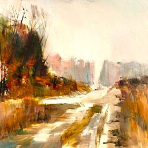 Rainy Road to Nowhere, Manitoulin Island, Ont. - Bruce Le Dain