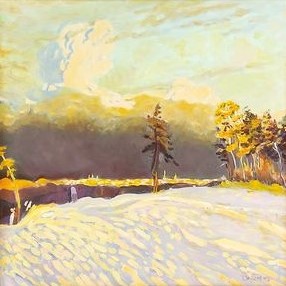 Winter Sunset - Bustros