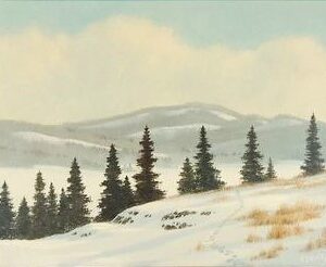 Winter Mountainside - Ronald Davies
