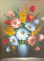 Bouquet dans un Vase - École Européenne