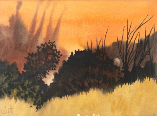 Coucher de Soleil - Claude Carette