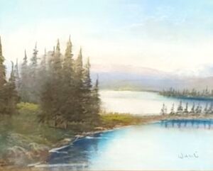 Maligne Lake - Maise Wride