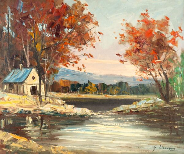 Paysage de Ferme - Guy Duveyre