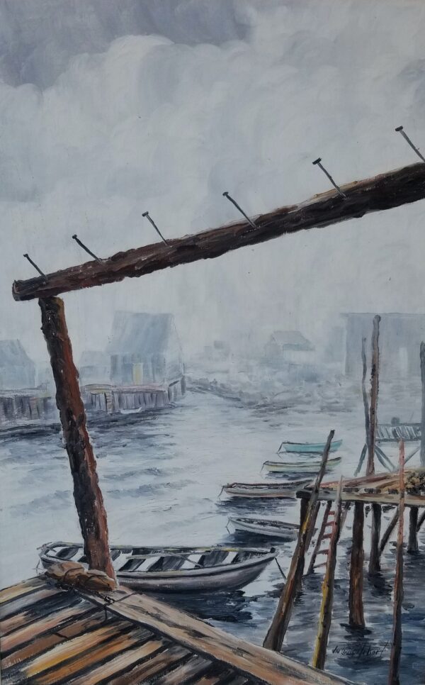 Bateaux au Quai - Jean-Louis Hébert