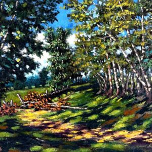 Birch Trees - John Alexander Hall