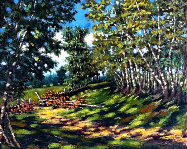 Birch Trees - John Alexander Hall
