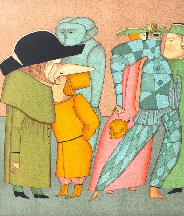 Mihail Chemiakin - Carnaval St. Petersbourg 3