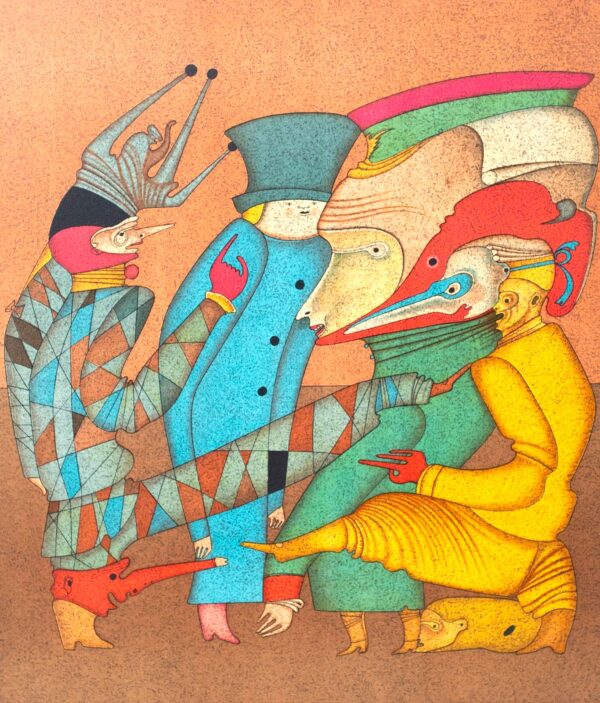 Mihail Chemiakin - Carnaval St. Petersbourg 4